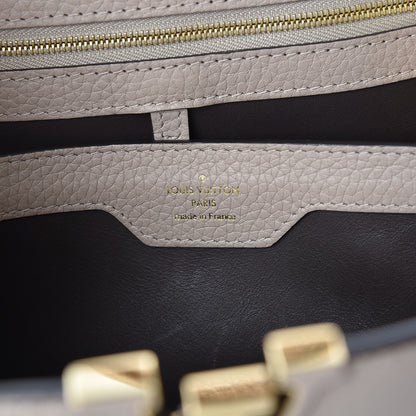 Louis Vuitton Taurillon Capucines PM Galet 6 of 6