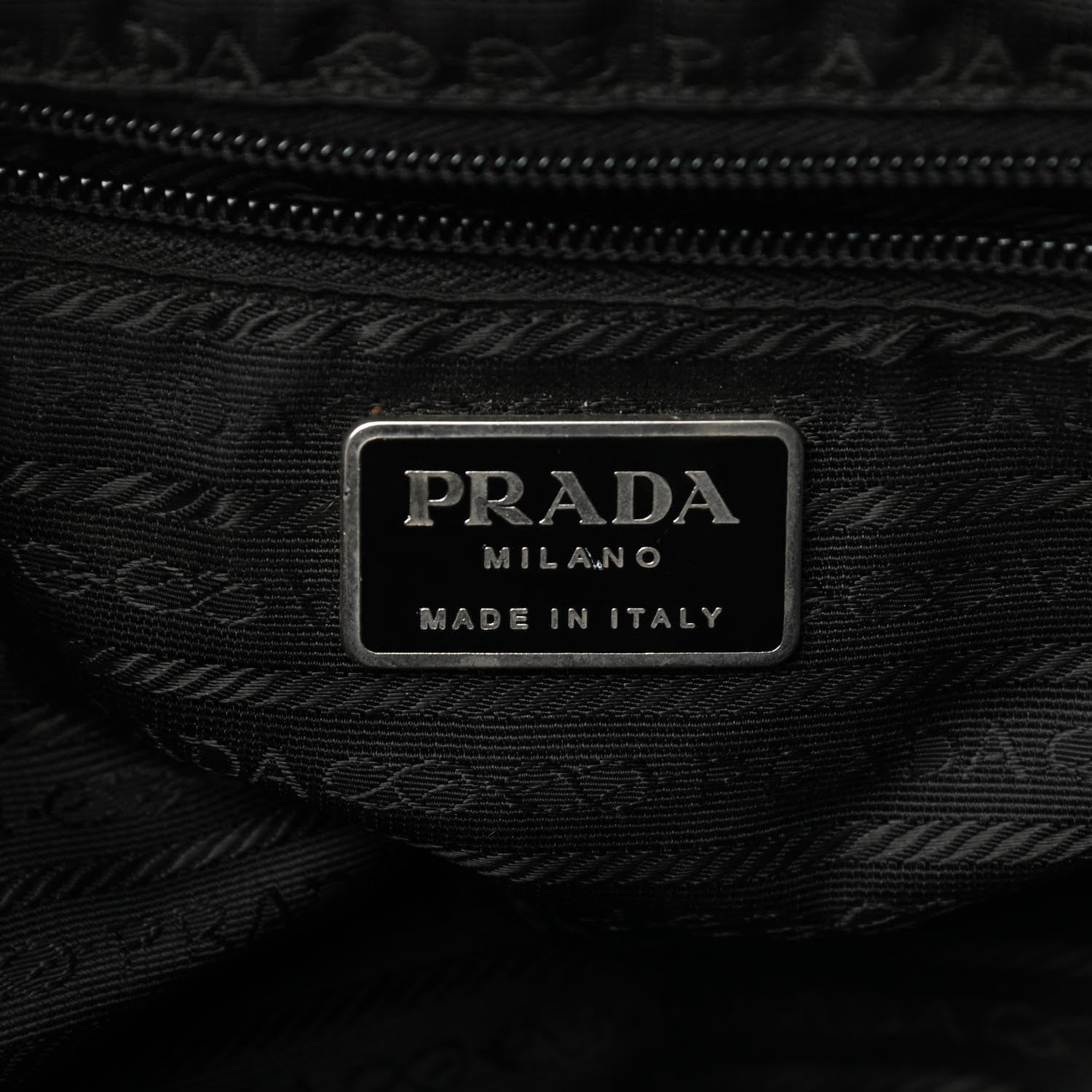 Prada Nylon Vela Medium Backpack Black 6 of 21