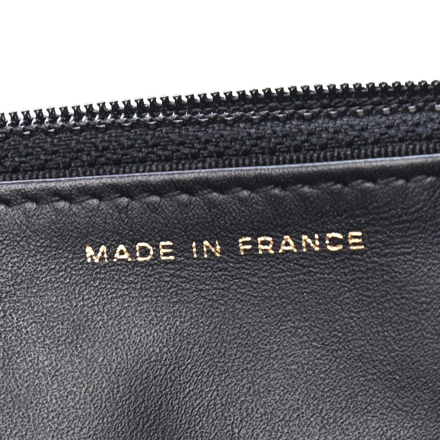 Aged Calfskin Quilted Lucky Charms Casino 2.55 Reissue Wallet On Chain WOC Black