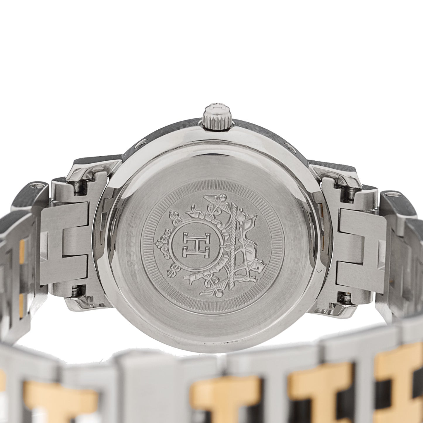 Stainless Steel Mother of Pearl 24mm Clipper Quartz Watch Gold