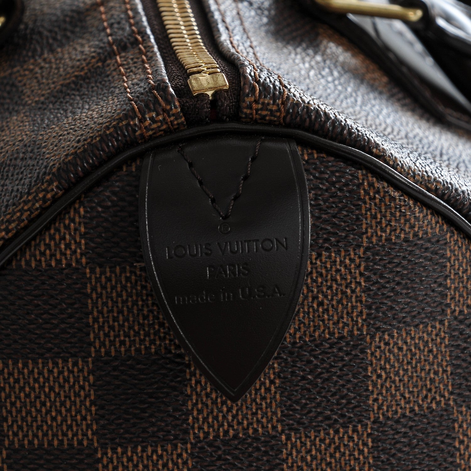 Louis Vuitton Damier Ebene Speedy 25 6 of 6