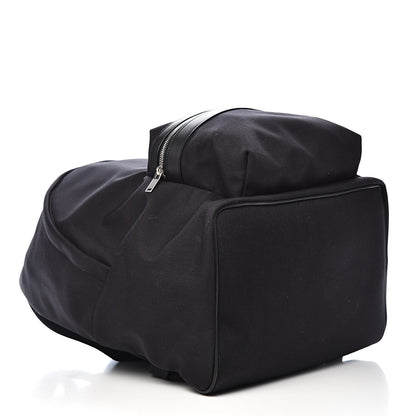 Saint Laurent Canvas Nylon Giant City Backpack Black 4 of 11