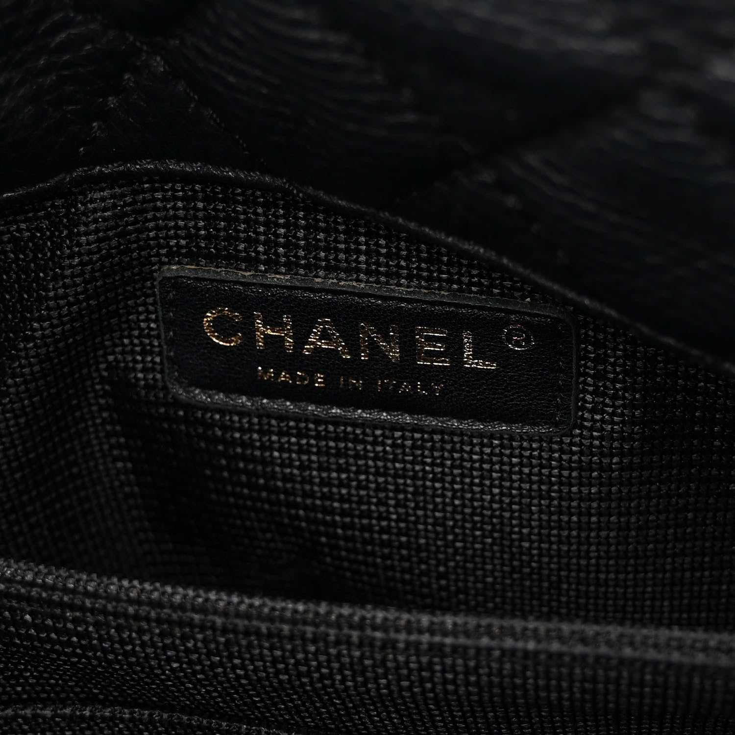 Chanel Calfskin Quilted XXL Travel Flap Bag Black 6 of 13