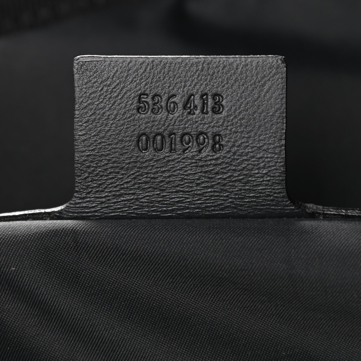 Gucci X DAPPER DAN Calfskin Laminated Ayers GG Micro Monogram Double Buckle Backpack Black Gold 7 of 9