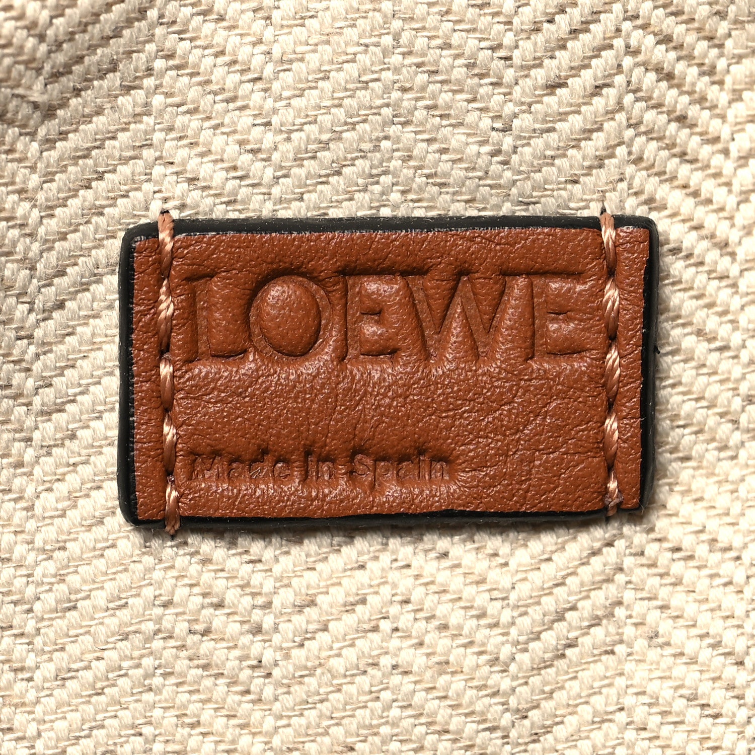 Loewe Calfskin Mini Puzzle Bag Tan Black 6 of 9