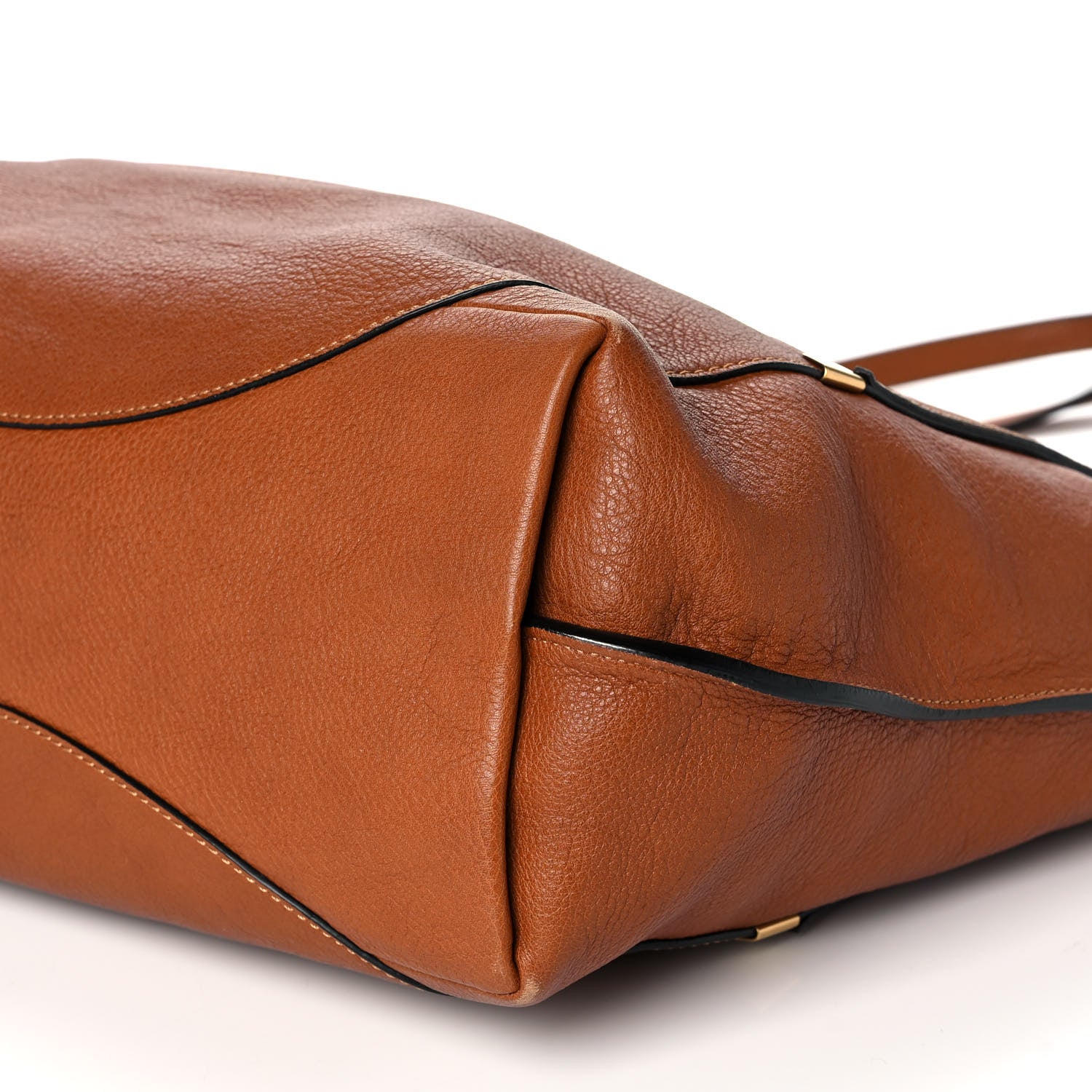 Chloe Calfskin Isa Tote Caramel 9 of 12
