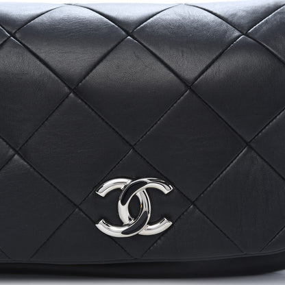 Chanel Lambskin Quilted Flap Bag Black 10 of 10
