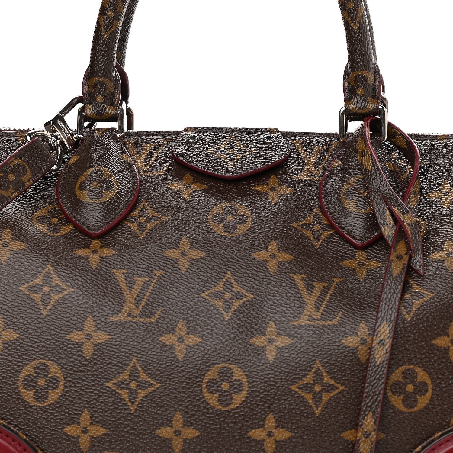 Louis Vuitton Monogram Shine Doc PM Bordeaux 7 of 9