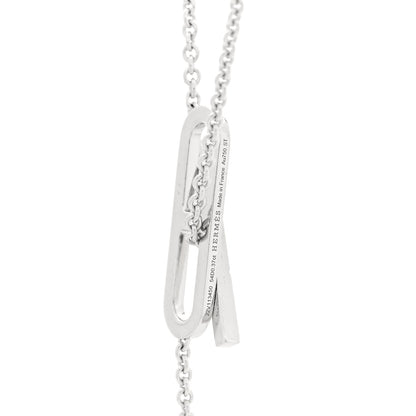 Hermes 18K White Gold Diamond PM Ever Chaine D'Ancre Necklace ST 4 of 5