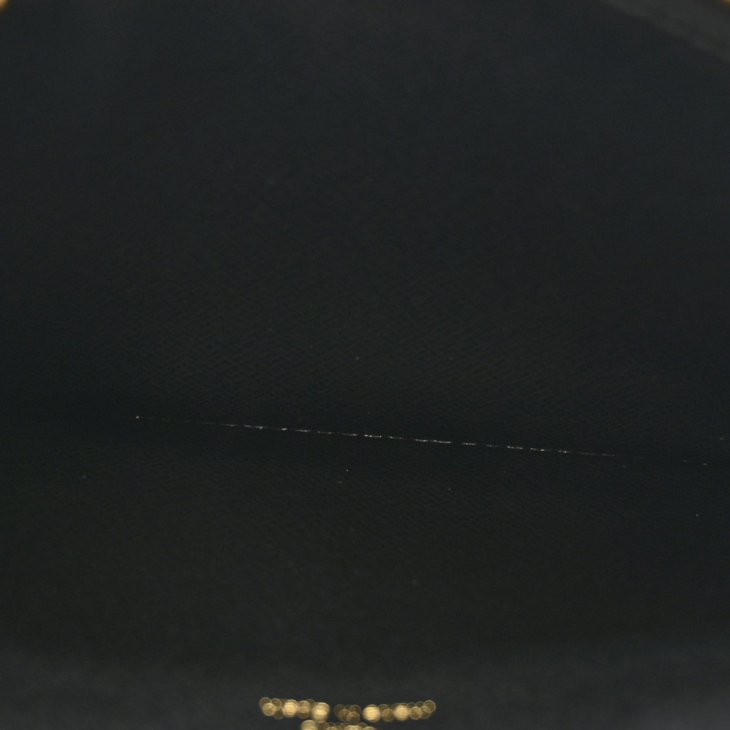 Monogram Slim Purse Black