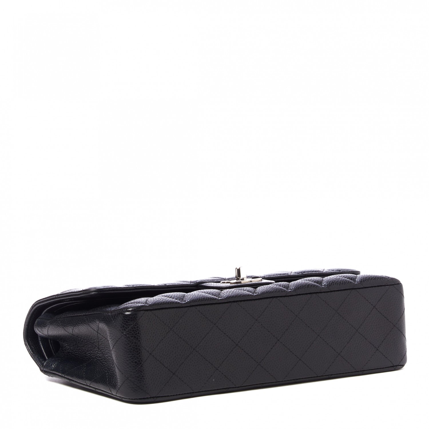 Chanel Caviar Quilted Medium Double Flap Black 3 of 9