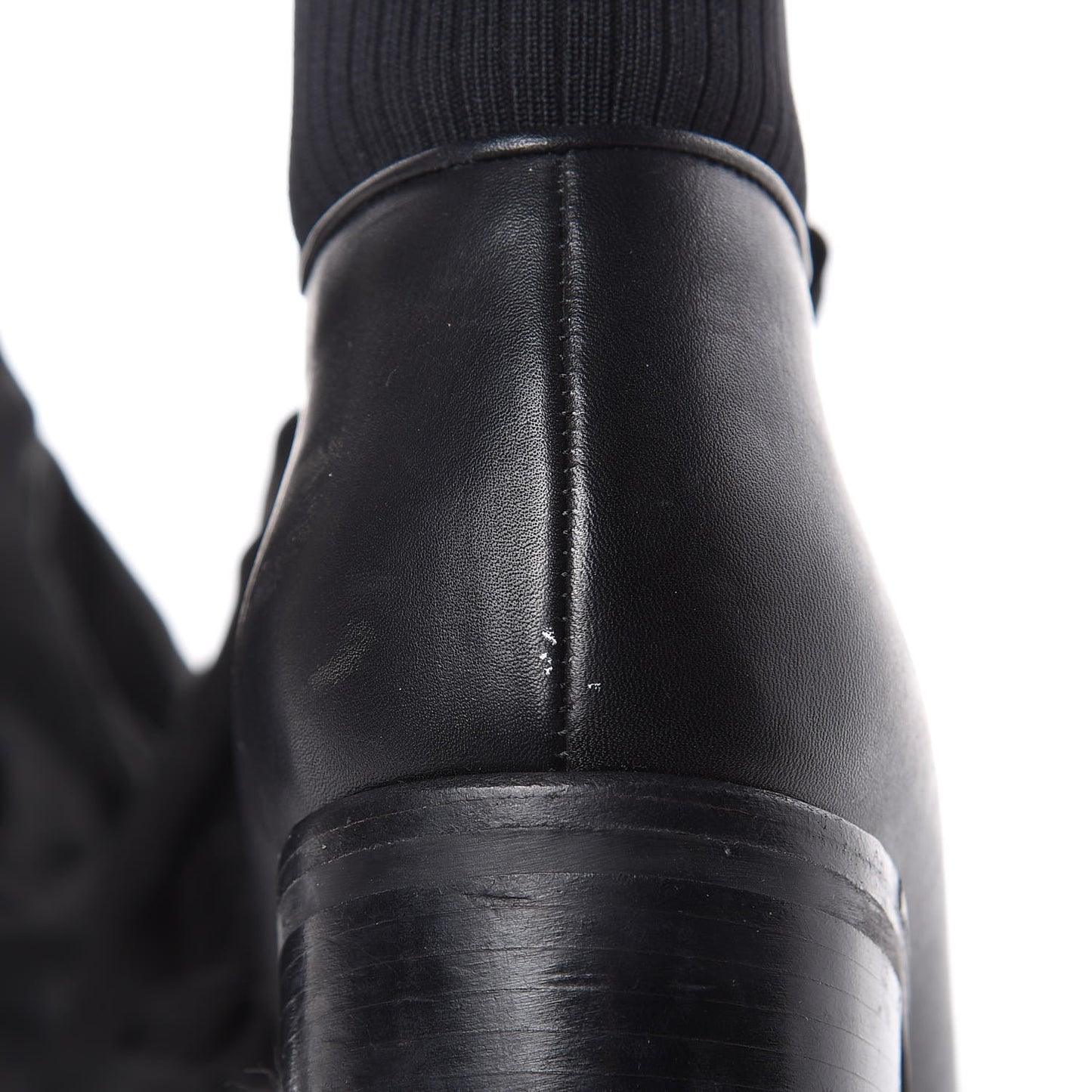 Calfskin Mink Jenny From the Alps 70 Ankle Boots 37 Black