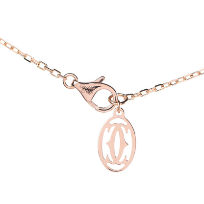 Cartier 18K Pink Gold Saphirs Legers De Necklace 5 of 6