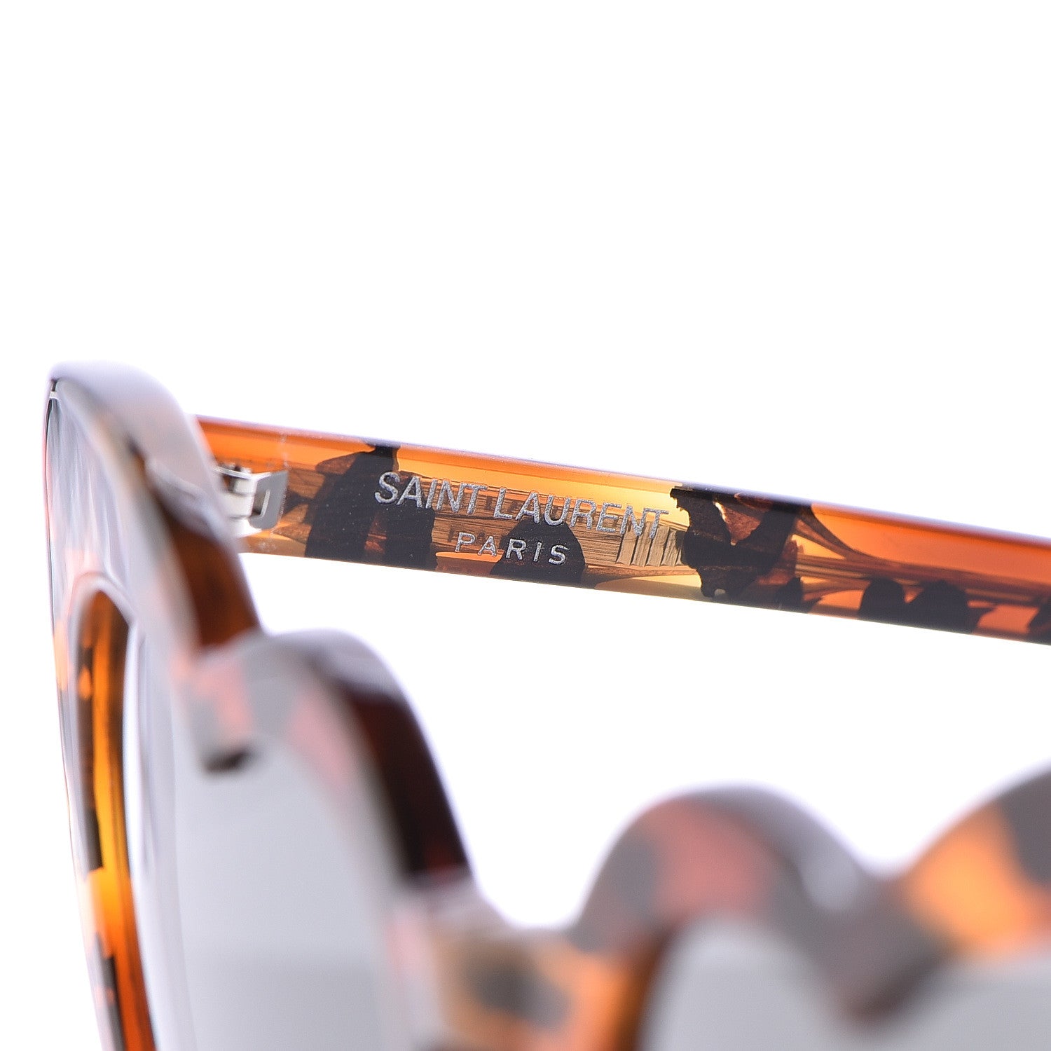 Saint Laurent Acetate Heart Frame Loulou SL181 Sunglasses Tortoise 5 of 7