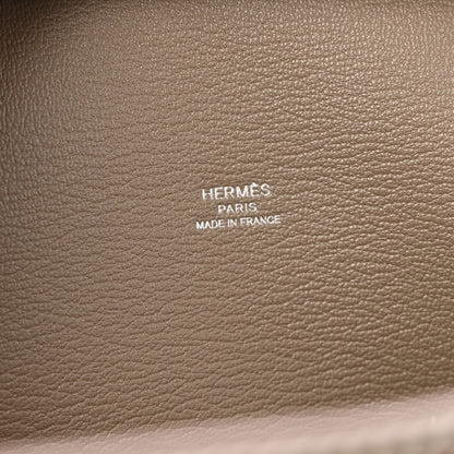 Hermes Taurillon Clemence Jypsiere 28 Etoupe 6 of 12