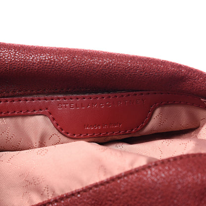 Stella McCartney Shaggy Deer Mini Falabella Fold Over Tote Ruby 8 of 10
