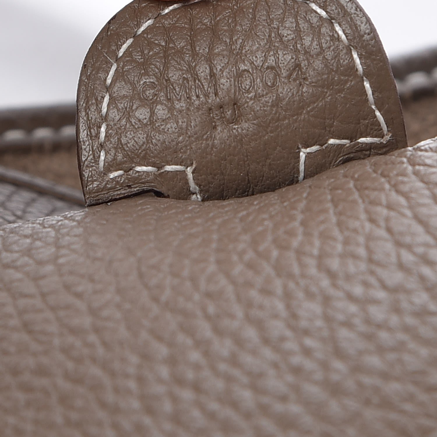 Hermes Taurillon Clemence Evelyne III PM Etoupe 7 of 8