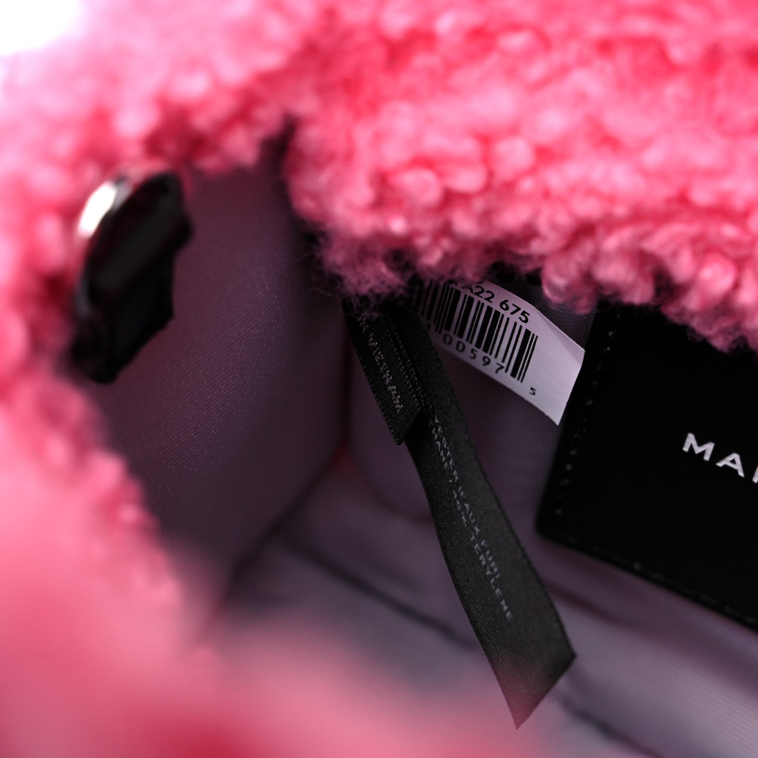 Marc Jacobs Polyester Cotton Mini The Teddy Traveler Tote Bag Pink 7 of 11