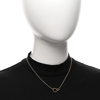 Cartier 18K Yellow Gold Interlocking LOVE Necklace 2 of 5