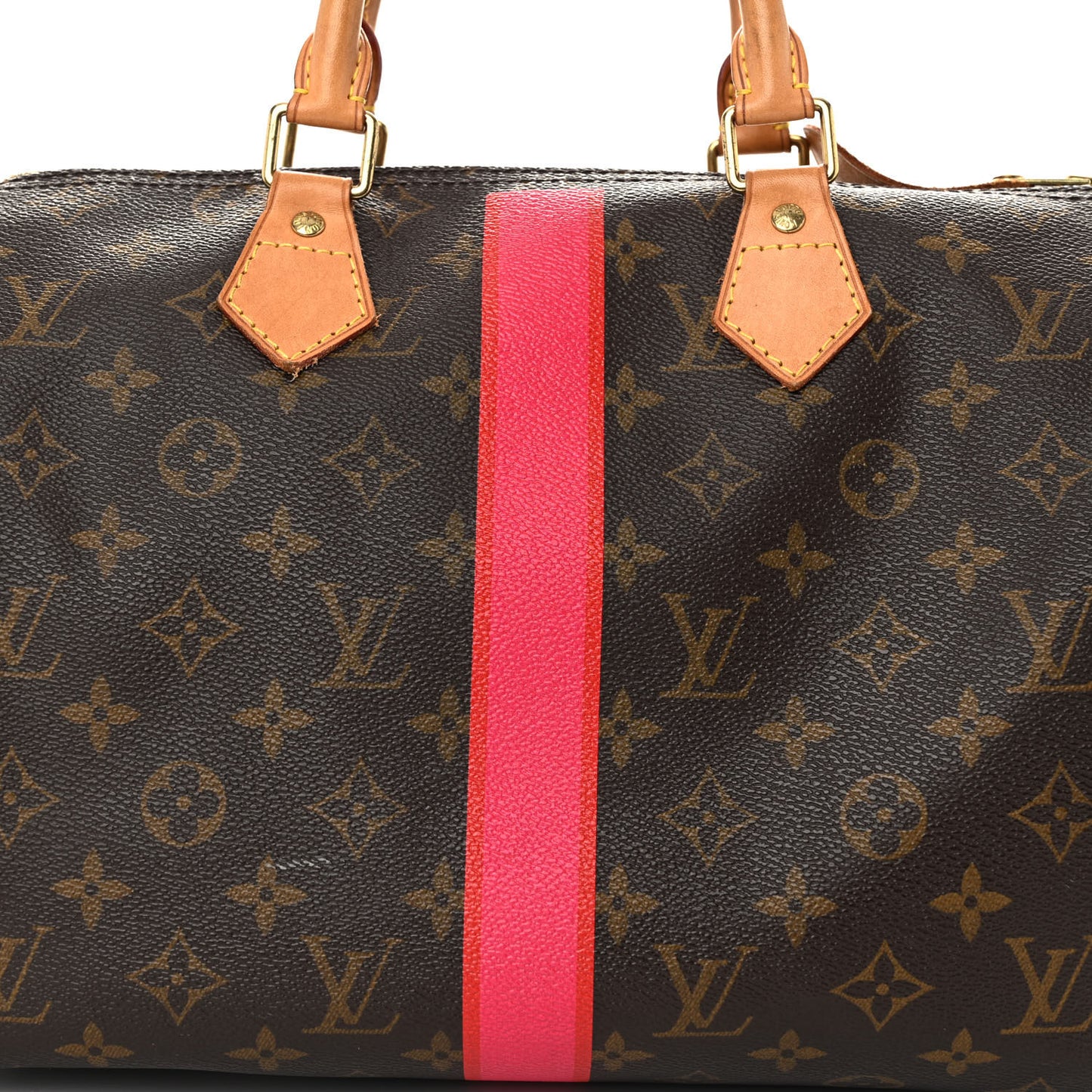 Monogram My LV Heritage Speedy 30 Fuchsia Rouge
