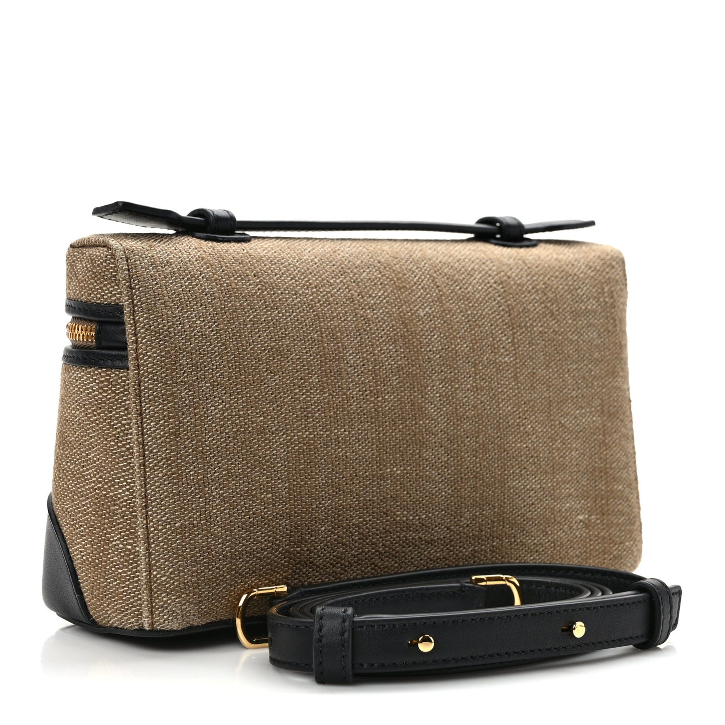 Hemp Silk L19 Extra Pocket Pouch Mooncake Biscuit Black