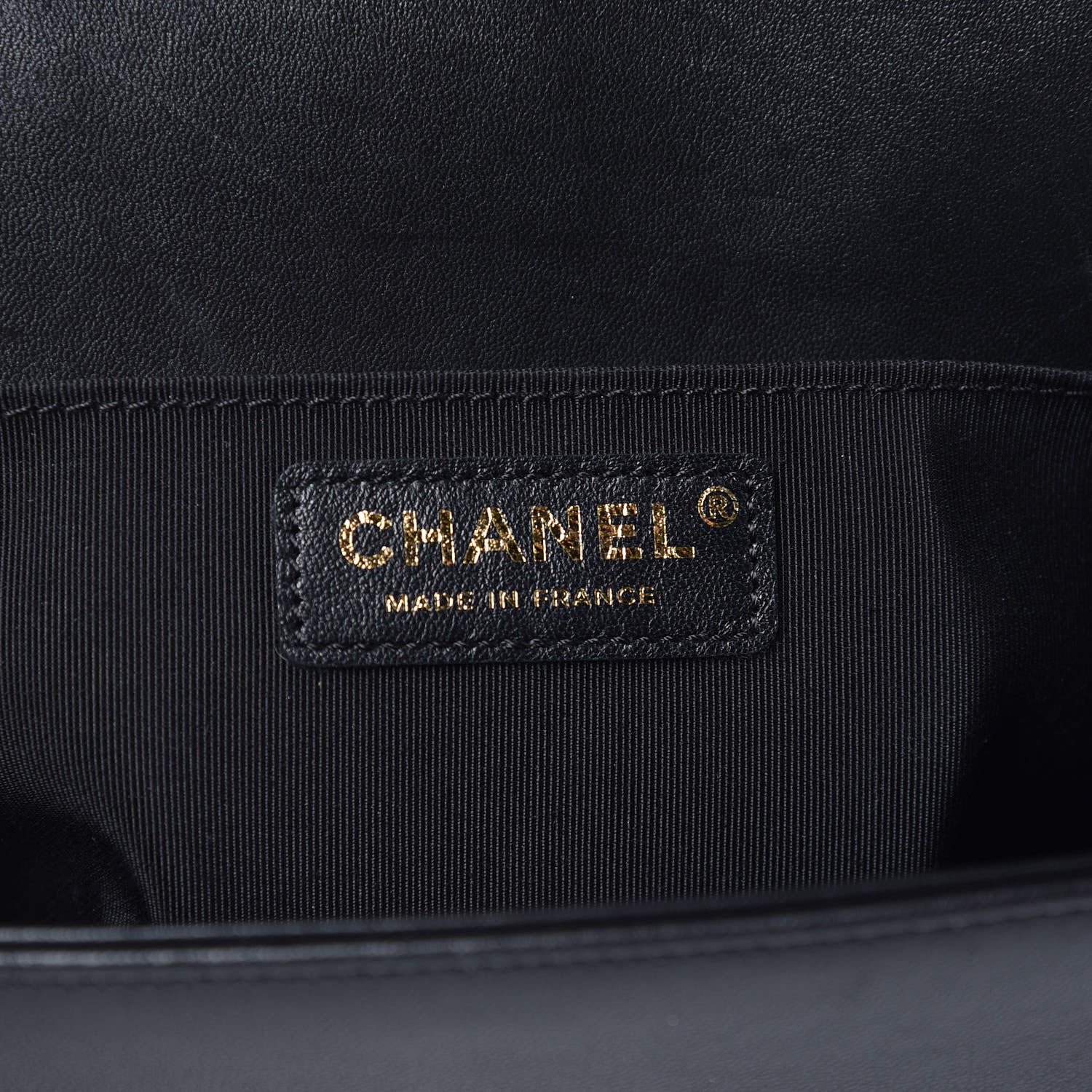 Chanel Lambskin Quilted Medium Boy Flap Black 6 of 13