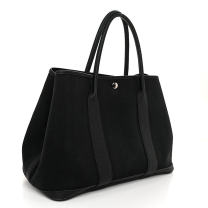 Hermes Toile Negonda Garden Party Tote 36 MM Black 3 of 11