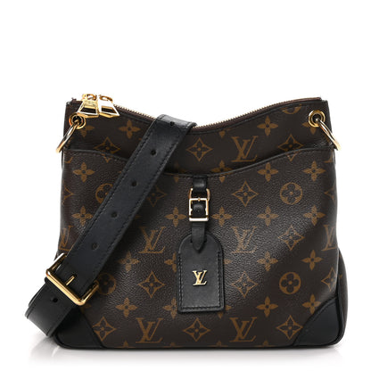 Louis Vuitton Monogram Odeon PM Black 1 of 11