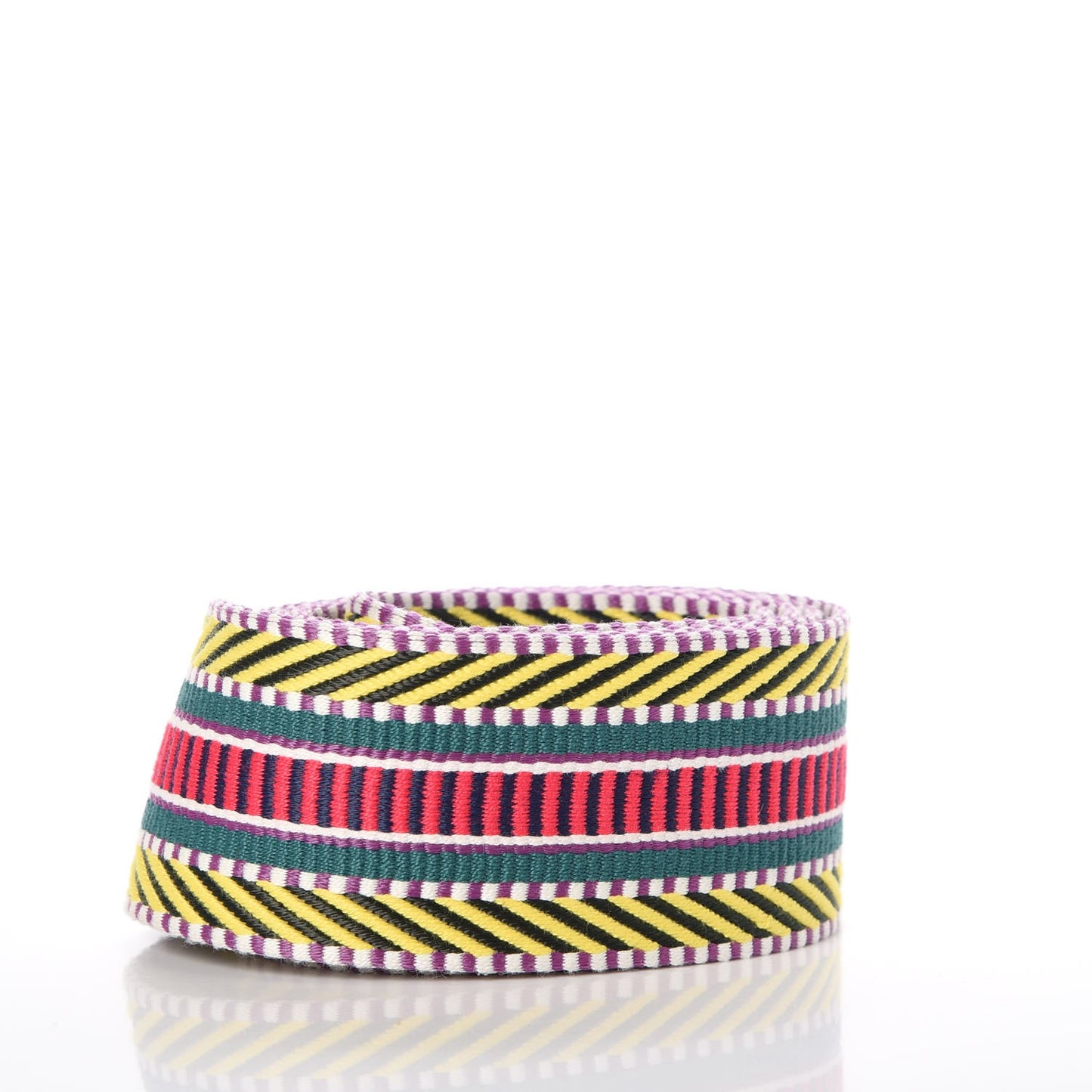 Toile Swift 50mm Sangle Cavale Shoulder Strap Multicolor Noir