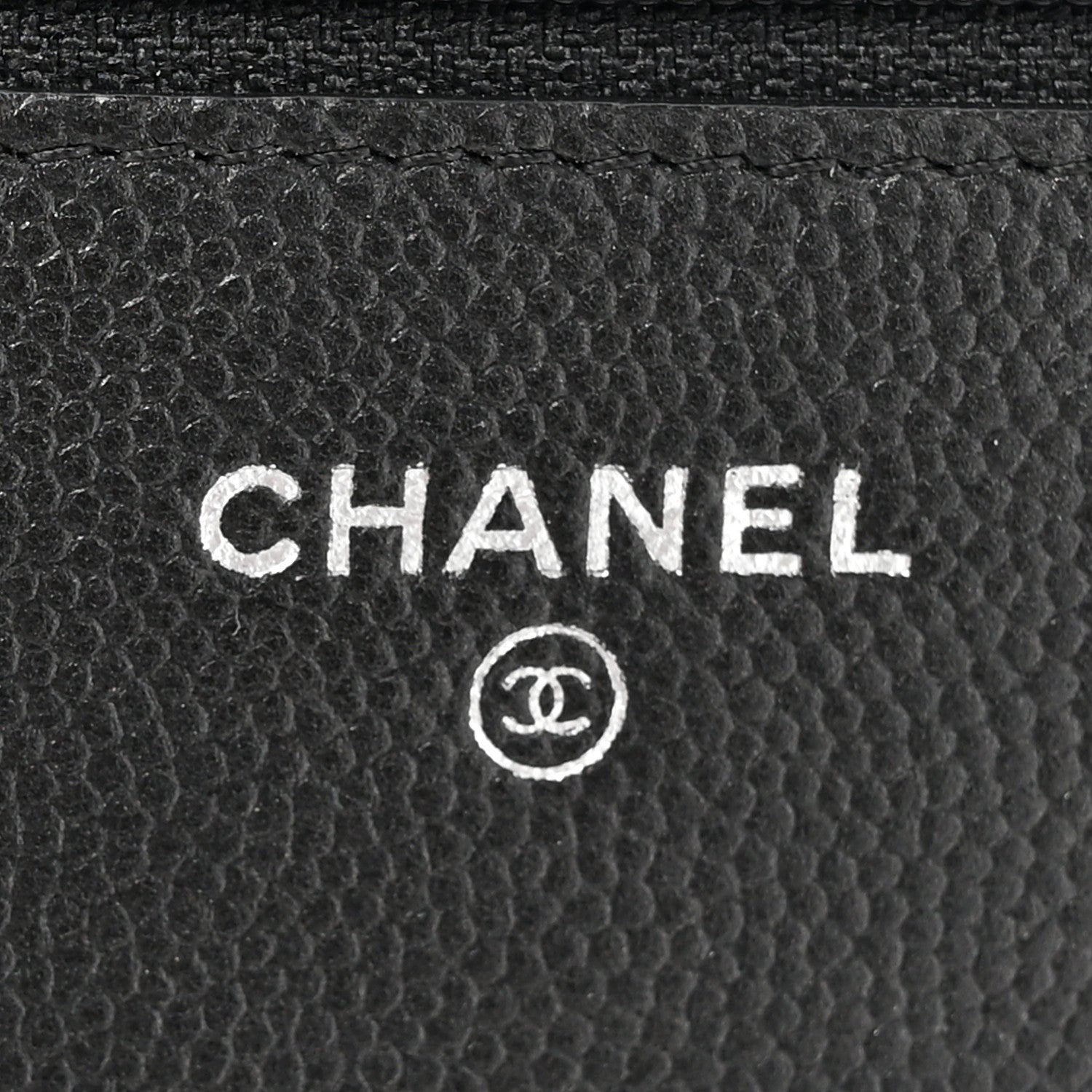 Chanel Caviar Quilted Boy Wallet On Chain WOC So Black 6 of 17