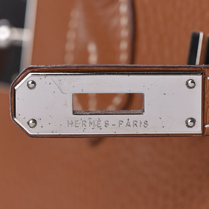 Hermes Taurillon Clemence Birkin 35 Gold 14 of 31