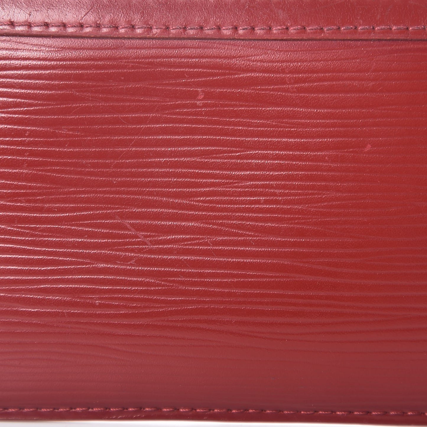 Epi Key Pouch Rubis