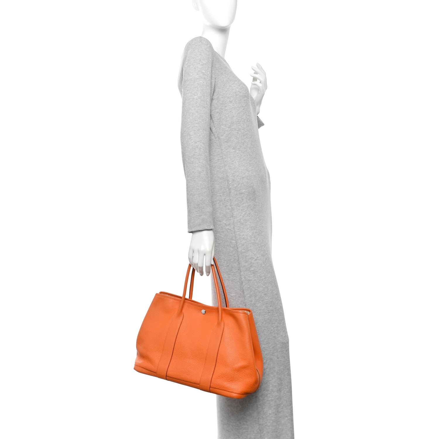 Hermes Negonda Garden Party 36 MM Orange 2 of 12