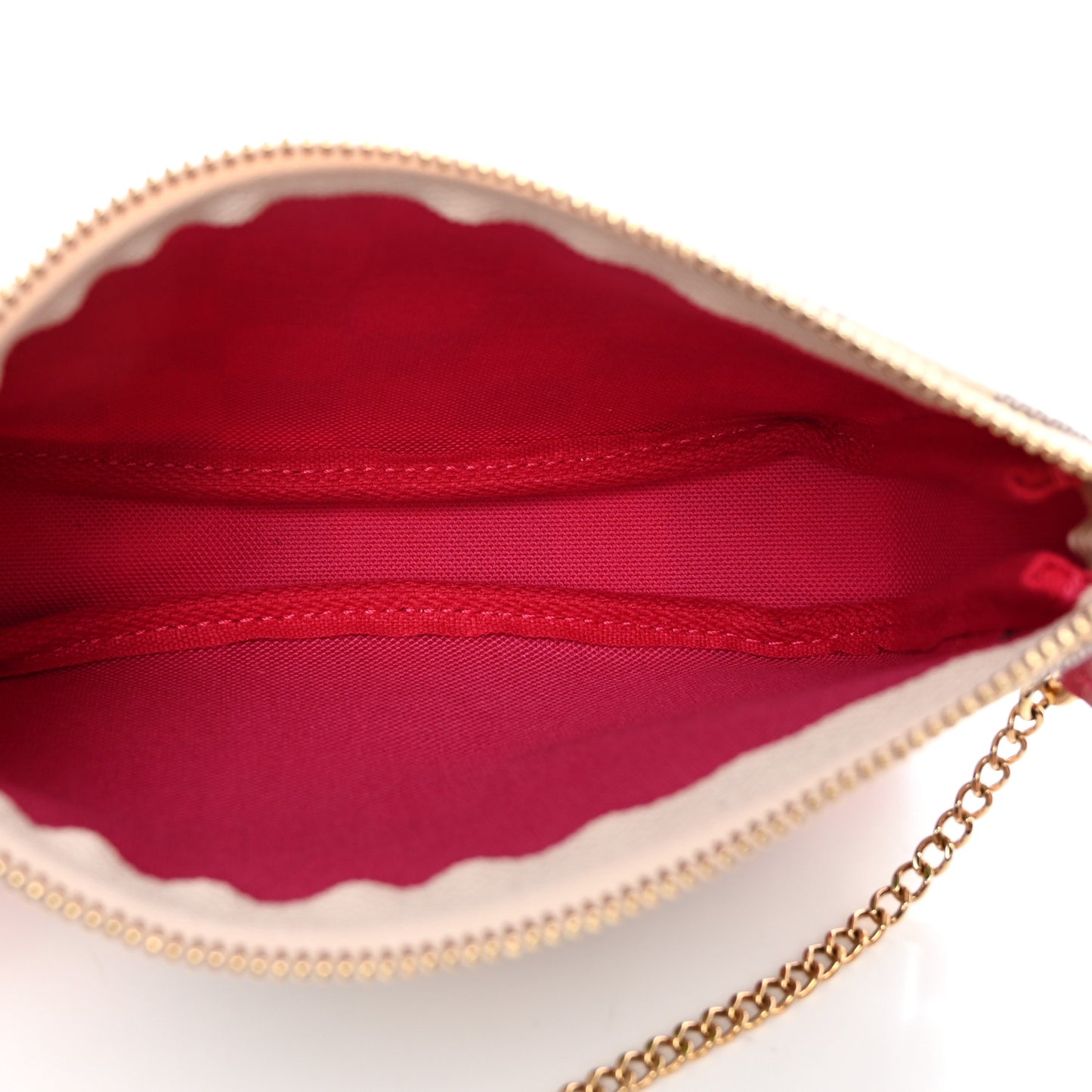 Damier Azur 2021 Christmas Animation Hollywood Mini Pochette Accessories Fuchsia