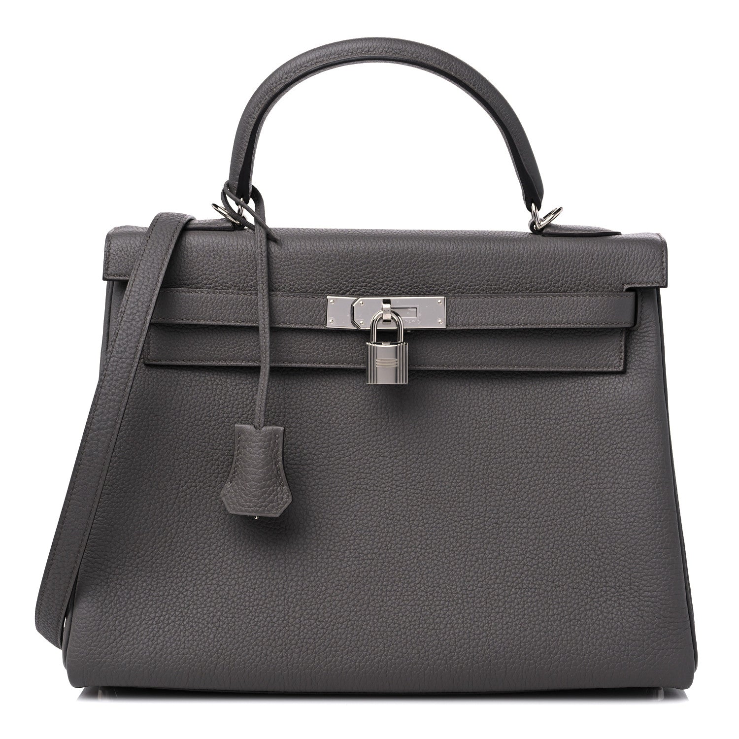 Hermes Togo Kelly Retourne 32 Etain 1 of 12