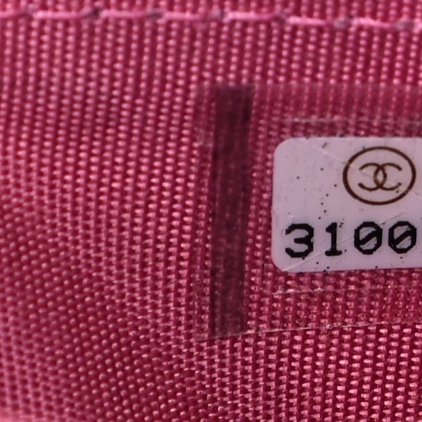 Lambskin Quilted Chanel 19 Card Holder Pink