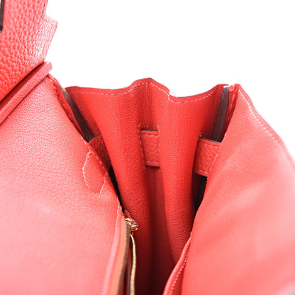 Hermes Togo Birkin 30 Rouge Pivoine 14 of 36