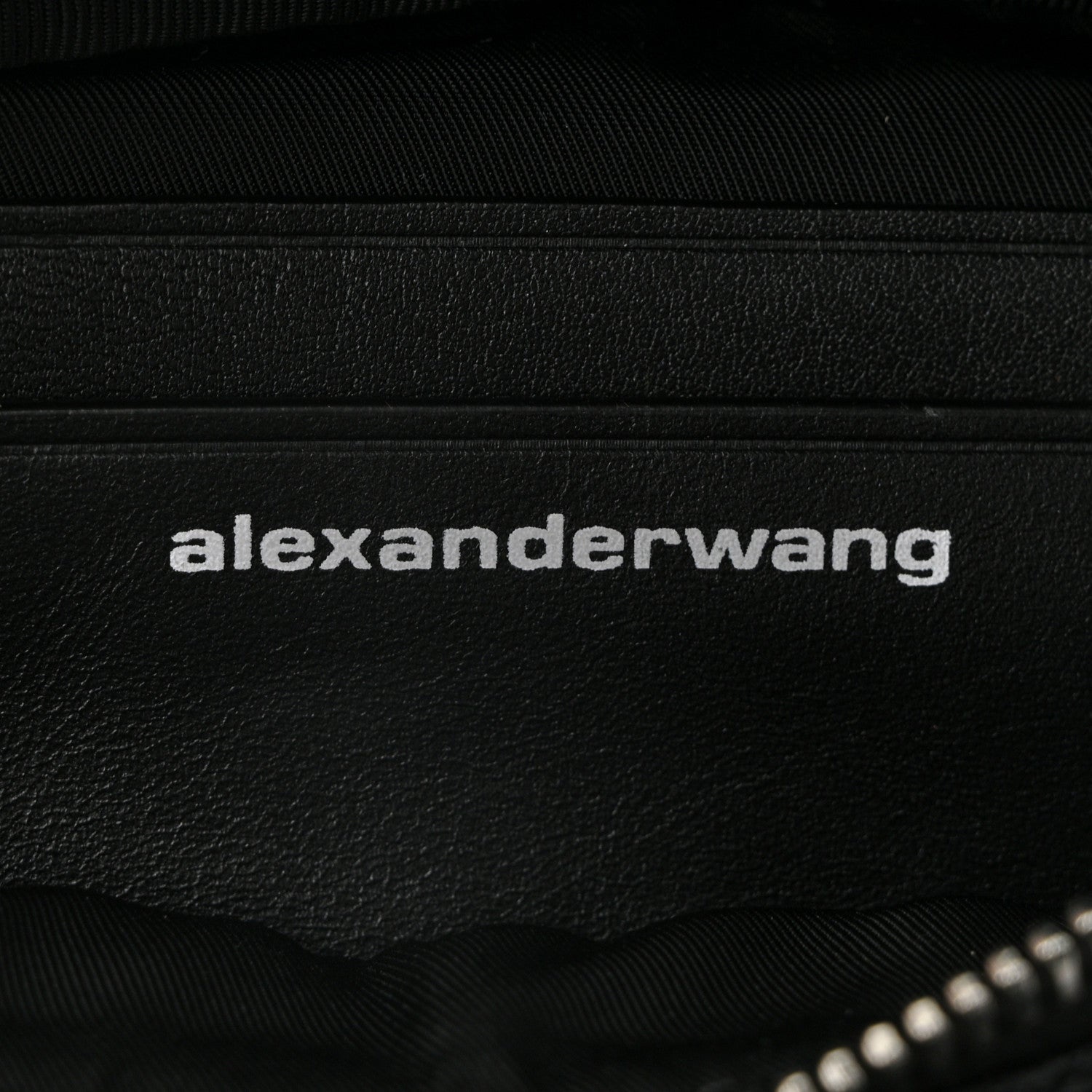 Alexander Wang Rhinestone Mesh Mini Attica Belt Bag Black 6 of 11