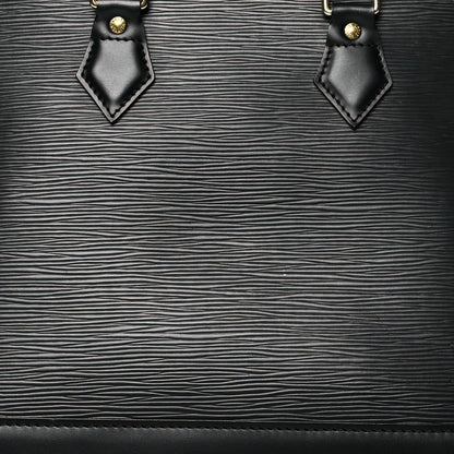 Louis Vuitton Epi Alma PM Black 7 of 12