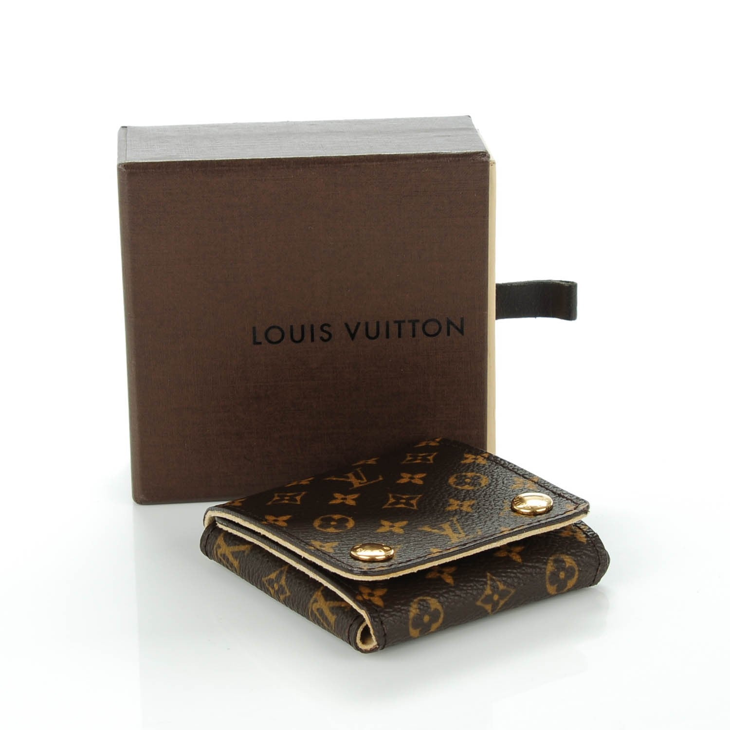Louis Vuitton Monogram Folding Jewelry Case PM 4 of 8