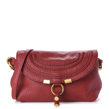 Chloe Calfskin Marcie Pochette Crossbody Bag Poppy 1 of 9