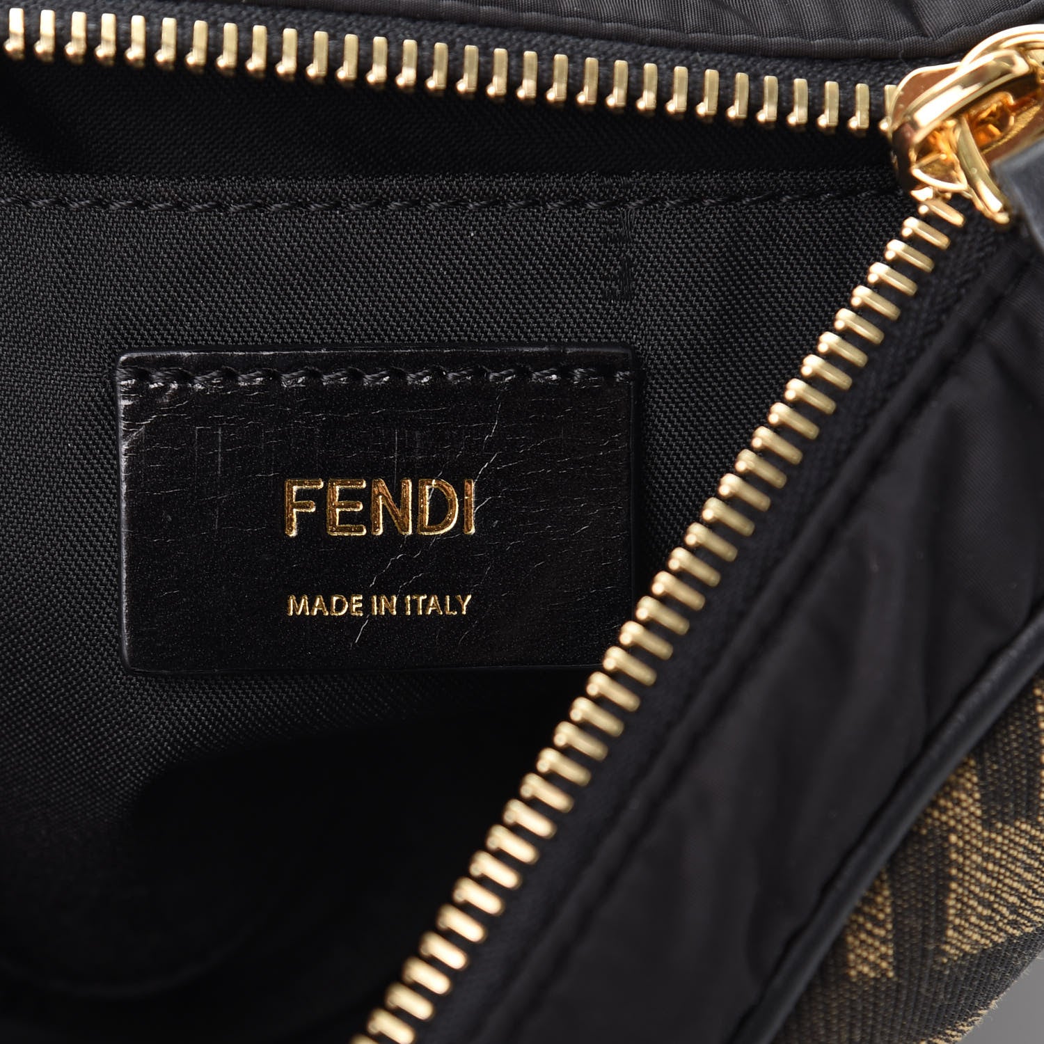 Fendi Nylon Dolmias Vitello Grace FF Multi Pouch Belt Bag Military Brown Tortora 7 of 12