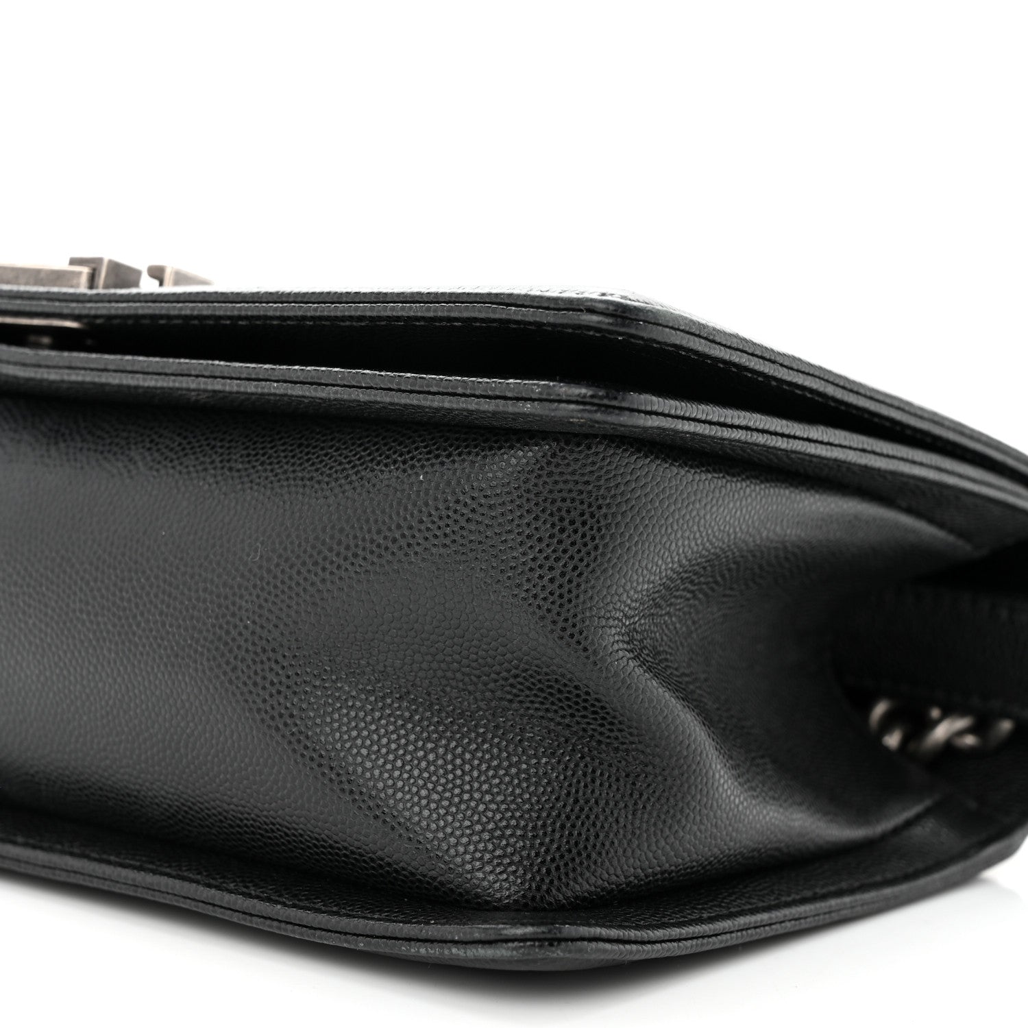 Chanel Caviar Quilted Medium Boy Flap Black 10 of 11