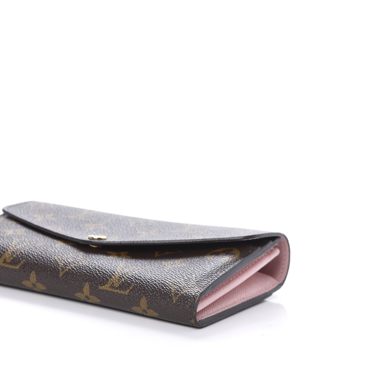 Louis Vuitton Monogram Sarah Wallet NM Rose Ballerine 7 of 9