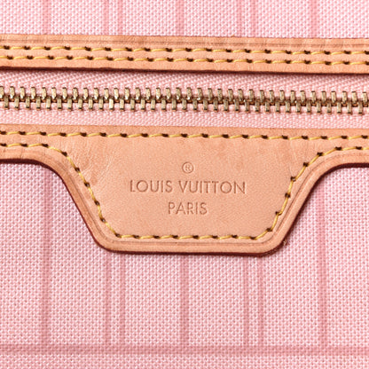 Louis Vuitton Damier Azur Tahitienne Neverfull MM 9 of 10