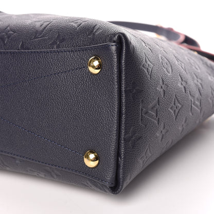 Louis Vuitton Empreinte V Tote MM Marine Rouge 6 of 9
