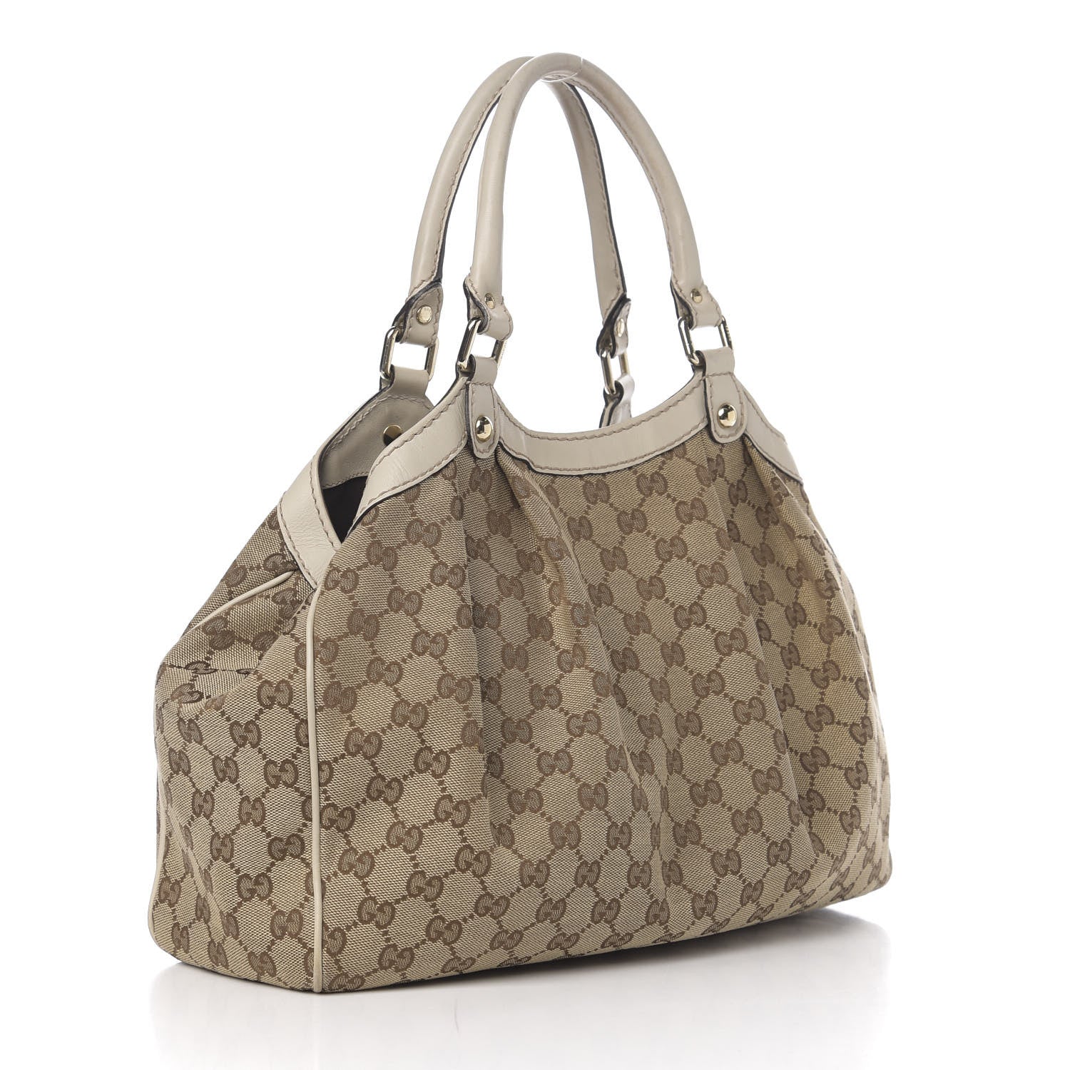 Gucci Monogram Medium Sukey Tote Off White 2 of 10