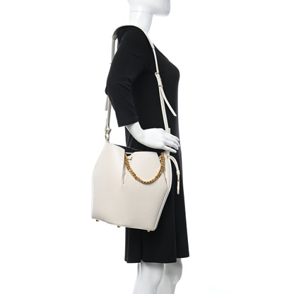 Alexander McQueen Calfskin The Bucket Bag White 2 of 10