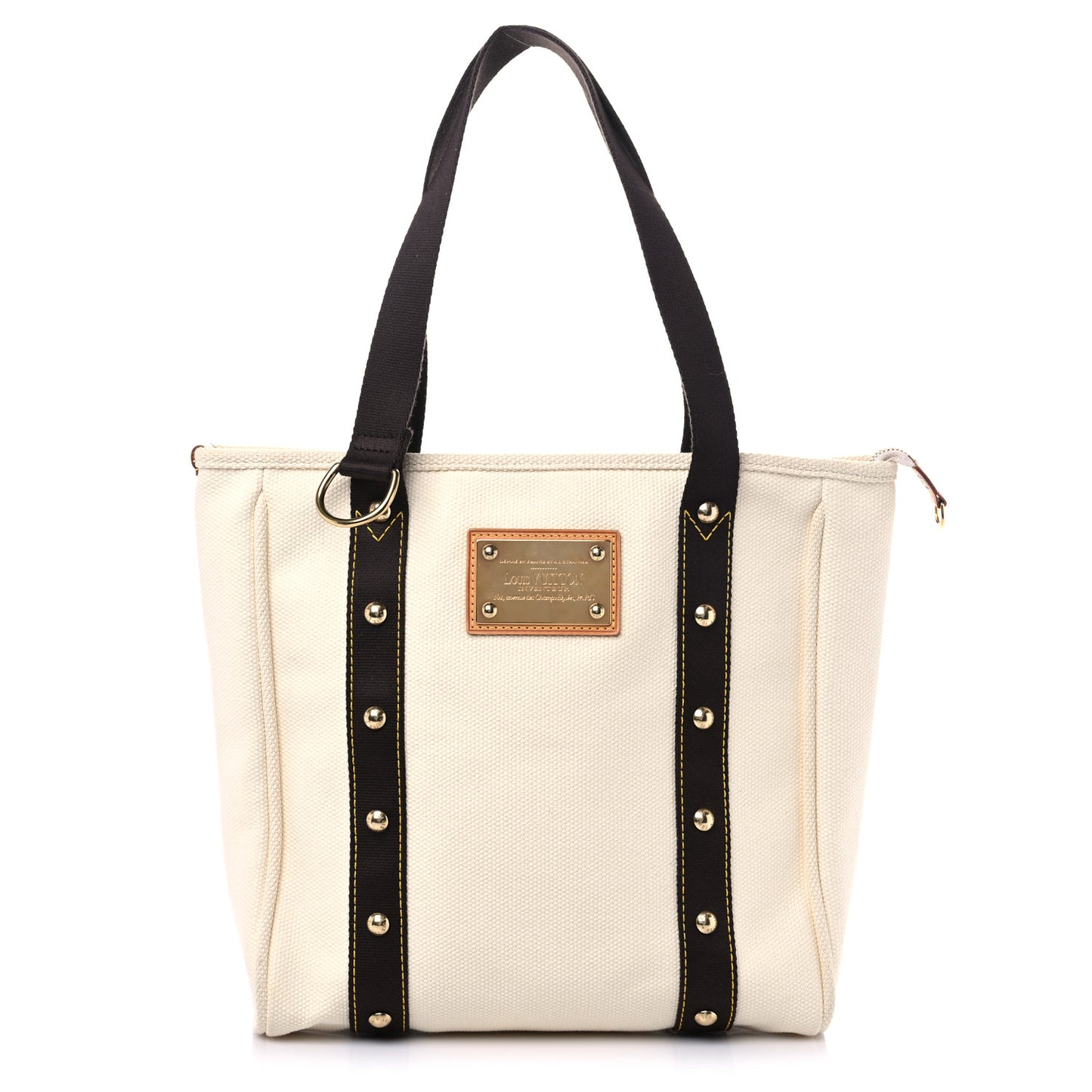 Toile Antigua Cabas MM Tote White