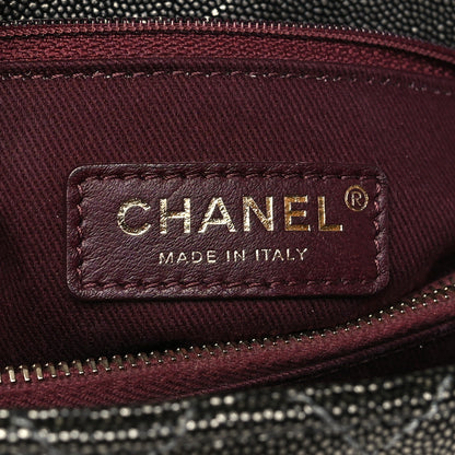 Chanel Metallic Caviar Quilted Small Coco Handle Flap Silver 6 of 10